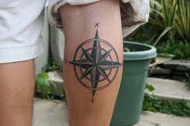 Simple And Clean Compass Rose Tattoo Compass Tattoo Star Tattoos Nautical Star Tattoos