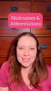 Do a little research to make sure you understand nicknames and name  abbreviations as you're looking for documents for your ancestors.,  https://www.theformidablegenealogist.com/, #ancestry #genealogy