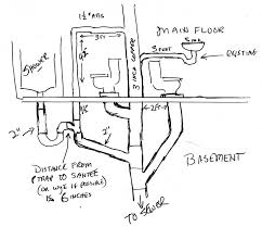 Plumbing isometric drawings can take you a while to master without some form of professional help. Bathroom Plumbing Plan Re Done Please Advise Drawing Attached Terry Love Plumbing Advice Remodel Diy Professional Forum