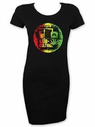 Dub Culture Reggae Womens T Shirt Dress Bob Marley Rasta Festival Ebay