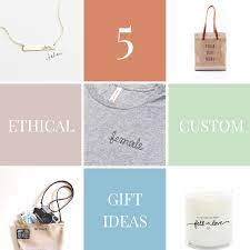 Personalized gift ideas gifts engraved. 5 Ethically Made Customizable Gift Ideas The Practivist