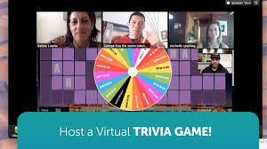 Using Zoom Skype To Host Virtual Trivia Games Gotomeeting Join Me Webex Google Hangouts Chat Youtube In 2020 Meeting Games Trivia Games Trivia