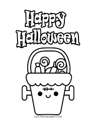 Image result for printable halloween coloring pages