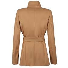 This short coat is completed with a belted detail, but looks just as good left open. Ted Baker Keyla Short Wrap Coat Masdings