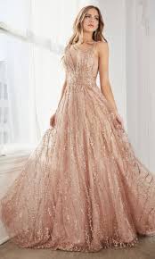 Kiyonna essential wrap dress in black floral print, $98 to find what to wear to a fall outdoor wedding, consider a dress with long sleeves and lots of florals. Cinderella Divine C32 Rose Gold Evening Dress Tulle Skirt Engagement Indowestern Marlasfashions Com