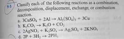 This is considered as a single displacement reaction because lead is more reactive than mercury. Types Of Chemical Reactions Classify Each Of These Reactions As Synthesis Decomposition Single Displacement Or Double Displacement Classify Each Of These Reactions A Single Clutch Prep Lalaworld Lalaland
