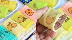 Dadar gulung polkadot isi vla pisang/vla banana polkadot roll omelet this video provides information about the recipe for the. Harus Di Coba Resep Dadar Gulung Cantik Isi Vla Coklat Youtube