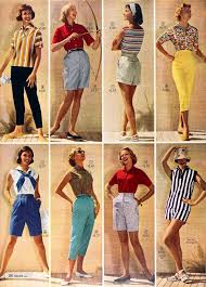 1950s Shorts And Capris 1958 50s Outfits 1950s Fashion Fashion