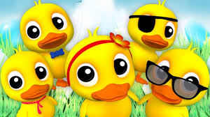 Gambar tersebut bisa anda download langsung, caranya silahkan klik pada gambar. Lima Bebek Kecil Sajak Lagu Anak Lagu Bayi Five Little Ducks Farmees Indonesia Youtube