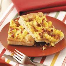 Bacon Breakfast Pizza Recipe Breakfast Breakfast Pizza Recipe Recipes