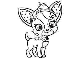 Coloring pages are a fantastic way to amuse children throughout travel or on a rainy minute. Chihuahua Dog Coloring Pages For Kids