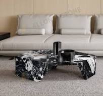 Modern Luxury Italian Noir Grand Antique Marble Dining Table Living Room  Napoleon Black Marble Plinth Small Side Table Coffee Table