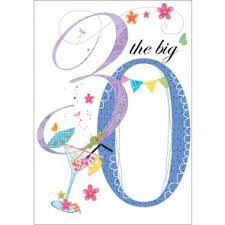 Personalised floral 30th birthday card by chi chi moi. Abacusireland Ie 30th Birthday Milestone Ages Trade Shop