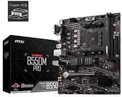Problem is today i wanted to mess with some bios settings and i realized that the mobo won't let me into the bios. Msi B550m Pro Proseries Motherboard Support 3rd Gen Amd Ryzen Am4 Ddr4 Pcie 4 0 Sata 6gb S M 2 Usb 3 2 Gen 1 Hdmi Dp Micro Atx Daily Tech Blog