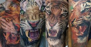Tattoo artist dmitry vision from pittsburgh, united states | tattoos | bigest tattoo gallery of tattoos idea, tattoos motive and design, tattoo artists and tattoo models from all over the world Stunning Tiger Tattoos By Tattoo Artist Dmitriy Samohin