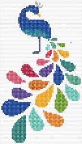 Welcome to my free cross stitch patterns library! Ann Logan 10 Free Patterns Online Peacock 5225