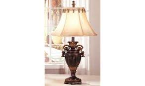 Poundex 2 Pieces Dark Bronze Classic Table Lamps Traditional Table Lamps Bronze Table Lamp Lamps Living Room