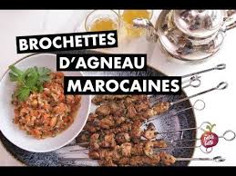 Brochettes D Agneau Marocaines Kebab D Agneau La Petite Bette Youtube Brochette Agneau