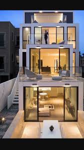 Clever Use Of A Small Lot Architecture De Maison Maison Moderne Maison Design