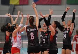 Tvf burhan felek vestel voleybol salonu; U16 Kiz Voleybol Milli Takimi Avrupa Sampiyonasi Yari Finalinde