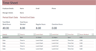 need a timesheet template to track your hours here are 12