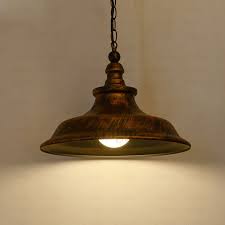 Vintage Loft Antique Painting Industrial Pendant Lighting
