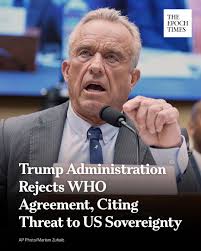 Nations who accept the new regulations are signing over their power in  health emergencies to an unelected international organization that could  order lockdowns, travel restrictions, or any other measures that it sees