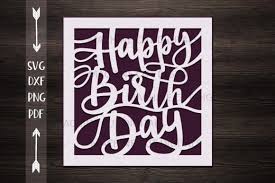 Download Happy Birthday Card Papercut Svg Cut Graphic By Cornelia Creative Fabrica Yellowimages Mockups