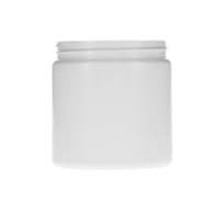 8oz (240ml) White HDPE Wide Mouth Round Plastic Jar - 70-400 Neck