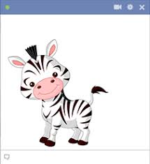 Zebra For Facebook Emoji Symbols Emoticons Code Facebook Emoticons