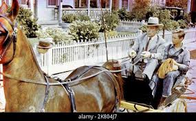 Lee Marvin & Brandon De Wilde Film: The Missouri Traveler (1957)  Characters: Tobias Brown & Biarn Turner Director: Jerry Hopper 21 January  1958 **WARNING** This Photograph is for editorial use only and