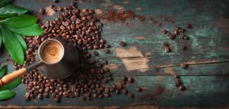 Doublet of caffè and coffee. Home Cafe Bigoti