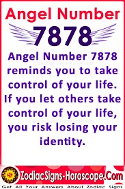 Angel Number 7878 Reminds You To Take Control Of Your Life On Your Own In 2021 Angel Number Meanings Angel Messages Angel Numbers