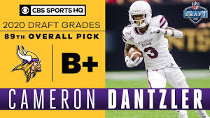The Vikings select a PHYSICAL player in Cameron Dantzler with the 89th pick 