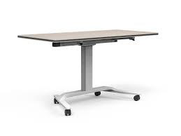 Height Adjustable Folding Meeting Table With Casters Talent Height Adjustable Meeting Table By Actiu In 2020 Meeting Table Height Adjustable Adjustable Height Desk