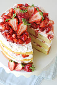 the best strawberry shortcake cake