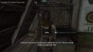 Redguard woman quest: Who is lying? : r/skyrim