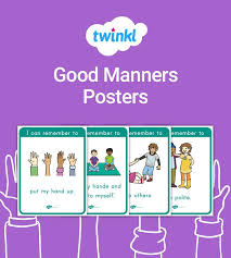 Good Manners Classroom Posters Classroom Posters Good Manners Manners