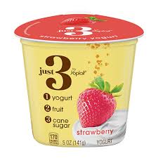 light multipack strawberry yogurt