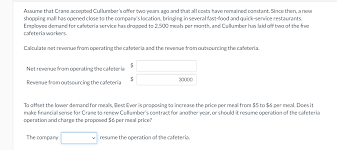 solved: crane communications operates a