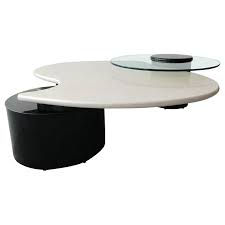 Top picks related reviews newsletter. Large Postmodern Articulating 3 Tier Black And White Coffee Table By Rougier For Sale At 1stdibs