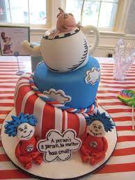 Thing One Seuss Baby Shower Baby Shower Desserts Boy Dr Seuss Baby Shower