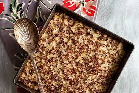 Cauliflower Steamed Until Tender Then Finely Chopped Combines Beautifully Here With Quinoa And Cumin Millet Would A Cumin Recipes Recipes Eating Well Recipes
