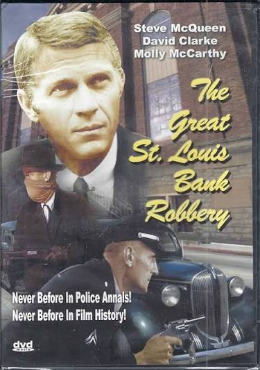 Amazon.com: The Great St. Louis Bank Robbery : Steve McQueen, David Clarke,  Molly McCarthy, Charles Guggenheim: Movies & TV
