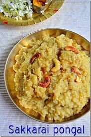 Sweet Pongal In Pressure Cooker Sakkarai Pongal Recipe Recipe Sweet Pongal Sweet Pongal Recipe Recipes