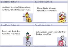 79 Zungenbrecher Lesekarten Zaubereinmaleins Shop