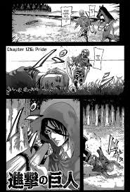 It is set in a fantasy world where humanity lives within territories surrounded by three enormous walls that protect them from. Attack On Titan Chapter 126 Attack On Titan Manga Online