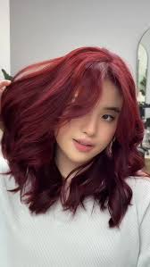 🕷️ Black Widow vibes activated… this transformation is insane.#asianhair  #haircolor #irvine #hairstylist #hairtransformation