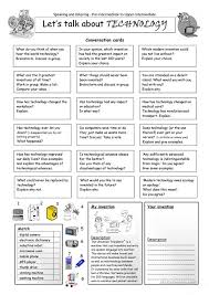 Teaching english as a second or foreign language анастасия губаренко упражнения. Lets Talk About Technology Fun Activities Games 4157 1 Education Worksheets English Esl For Distance Learning And Physical Jaimie Bleck
