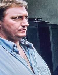 Probably my favourite scene in the entire show... "Skinny. He was, erm...  He was a skinny lad, needed fattening up. It was Morrison, said that -- his  mentor, PC Morrison. Yeah, it